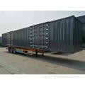 Terlaris 2/3 Axles Flatbed Container Semi Trailer